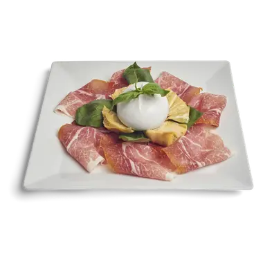 Crudo e Burrata
