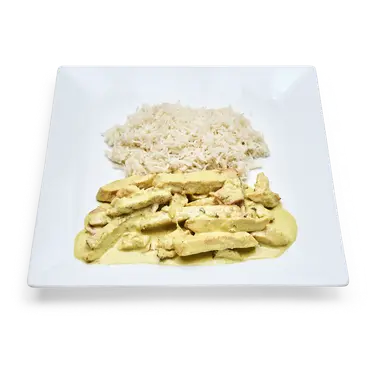 Pollo al Curry e Riso Basmati